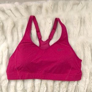 Hot Pink DriFit Nike sports bra